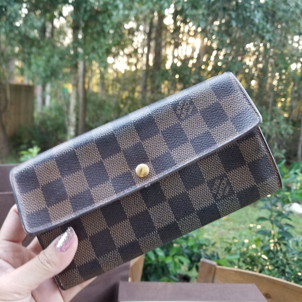 Louis Vuitton Sarah wallet Genuine - Picture 4 of 8
